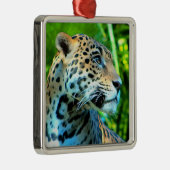 Jaguar kerstversiering - Wildlife Series Metalen Ornament (Rechts)
