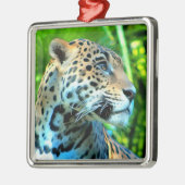 Jaguar kerstversiering - Wildlife Series Metalen Ornament (Links)