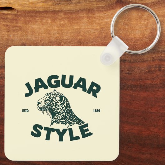 Jaguar Keychain (Achterkant)