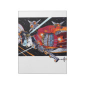 Jaguar Kimono Space Marine Large Unlining Notitieb Notitieblok (Linkerzijde)