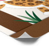 Jaguar-kinderkamerkunst Poster (Hoek)