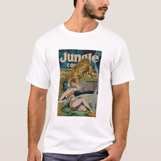 Jaguar - Koning van het Oerwoud - Leopard Bikini T-shirt (Voorkant)