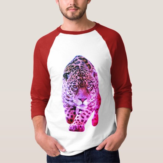 Jaguar kunstwerk t-shirt (Voorkant)