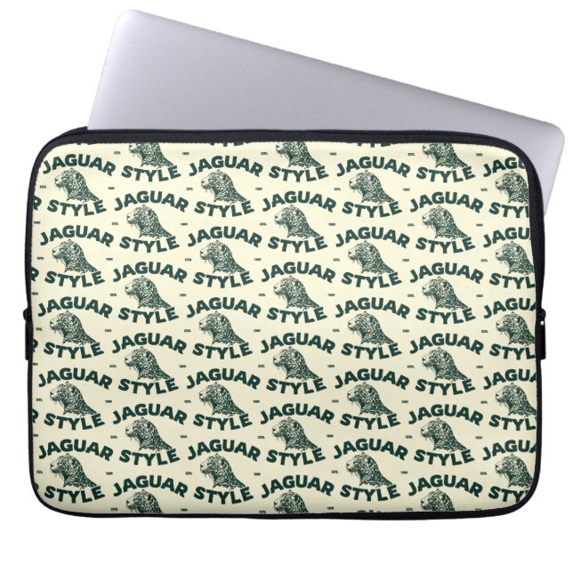 Jaguar Laptophoes Laptop Sleeve (Voorkant)