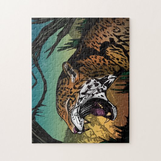 Jaguar Legpuzzel (Verticaal)