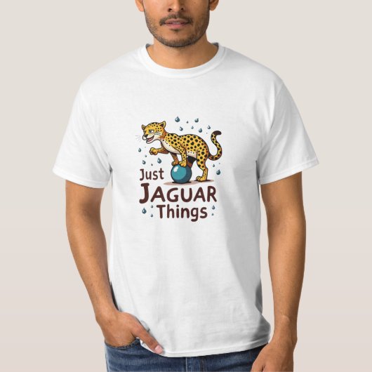 Jaguar liefhebbers cadeau idee t-shirt (Voorkant)