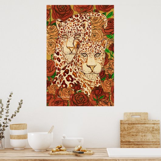 Jaguar Magi Poster (Keuken)