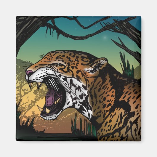 Jaguar Magneet (Voorkant)