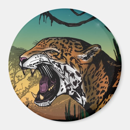 Jaguar Magneet (Voorkant)
