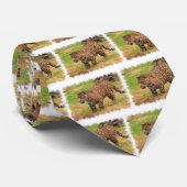 Jaguar Mannen Necktie Stropdas (Opgerold)