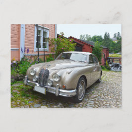 Jaguar Mark 2 in Porvoo, Finland Briefkaart