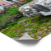 Jaguar Mark 2 in Porvoo, Finland Poster (Hoek)