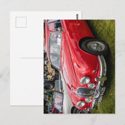 Jaguar Mark 2 luxe sporthedailoon Briefkaart (Voorkant / Achterkant)