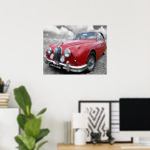 Jaguar Mark 2 Poster (Thuiskantoor)