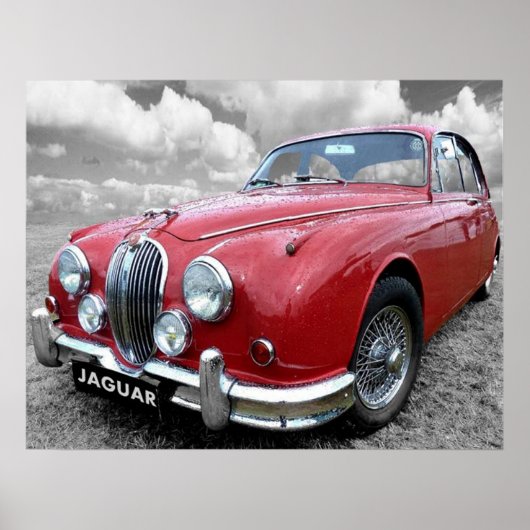 Jaguar Mark 2 Poster (Voorkant)