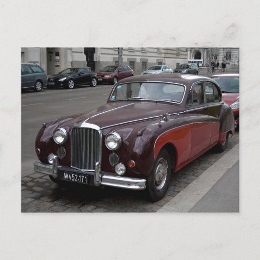 Jaguar Mark IX Briefkaart (Voorkant)