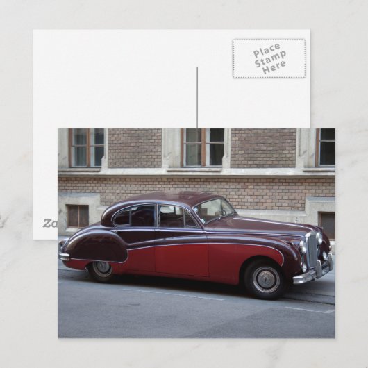 Jaguar Mark IX Briefkaart (Voorkant / Achterkant)
