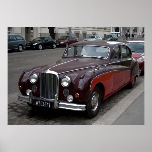 Jaguar Mark IX Poster (Voorkant)