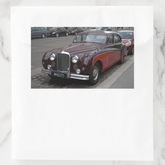 Jaguar Mark IX Rechthoekige Sticker (Tas)