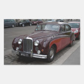 Jaguar Mark IX Rechthoekige Sticker (Voorkant)