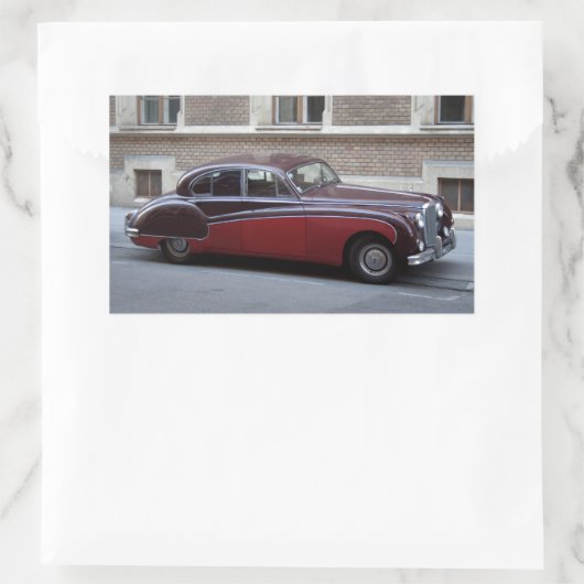 Jaguar Mark IX Rechthoekige Sticker (Tas)