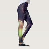 Jaguar met een donkerder effect en zachte kleurvlo leggings (Rechts)