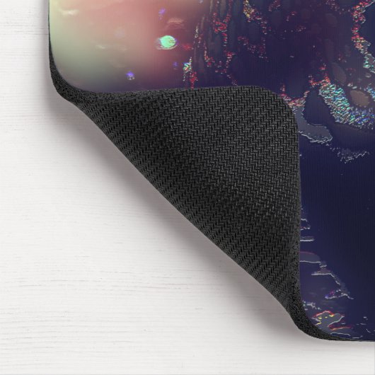 Jaguar met een donkerder effect en zachte kleurvlo muismat (Hoek)