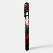 Jaguar met Kroon in Bloemen Schilderij Case-Mate iPhone Case (Achterkant / Links)