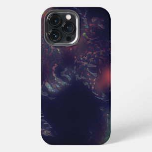 Jaguar met verduisterd effect en zachte kleurflits iPhone 13 pro max hoesje