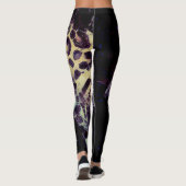 Jaguar Modern Paars Leggings (Achterkant)