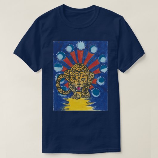 Jaguar moon fase Tshirt (Design voorkant)