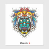 Jaguar of the Night (Tezcatlipoca) Sticker (Vel)