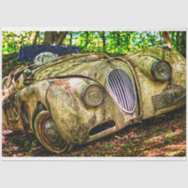 Jaguar Old Car  20x30 ontkoppeling Tissuepapier