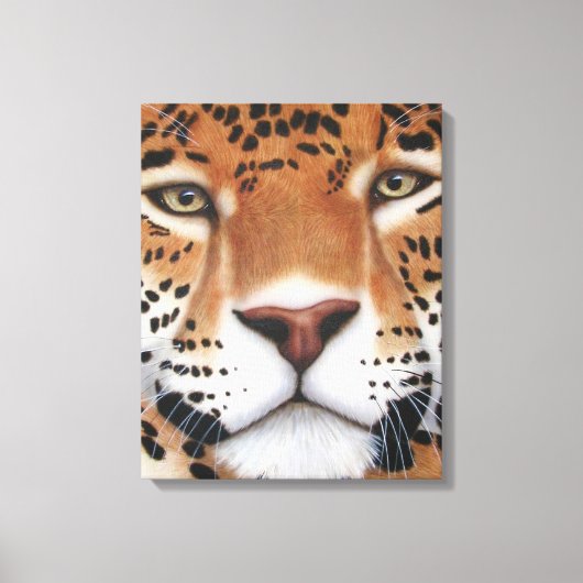 Jaguar Painting Canvas Afdruk (Voorkant)