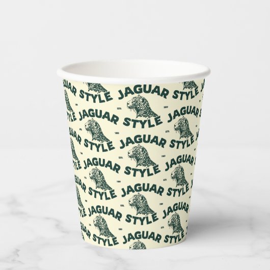 Jaguar Papieren Bekers (Voorkant)