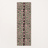 Jaguar Pattern in Melon op Pink Lemonade Yogamat (Voorkant)