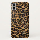Jaguar Pattern Print Persoonlijke naam Case-Mate iPhone Case (Achterkant)