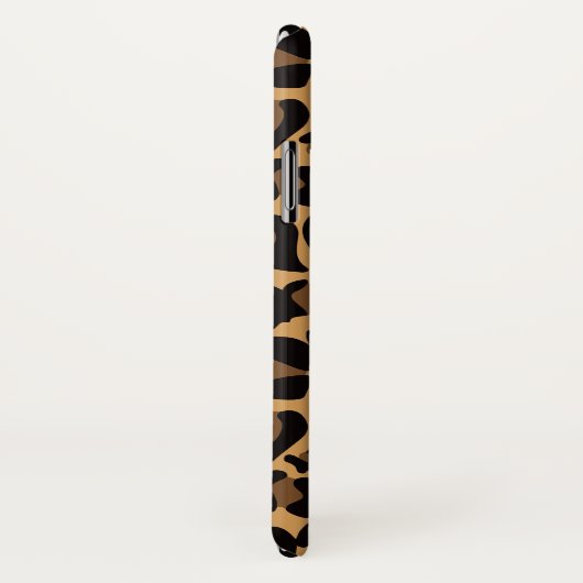 Jaguar Pattern Print Persoonlijke naam Case-Mate iPhone Case (Achterkant / rechts)