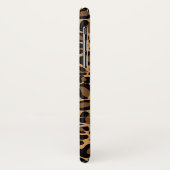 Jaguar Pattern Print Persoonlijke naam Case-Mate iPhone Case (Achterkant/links)