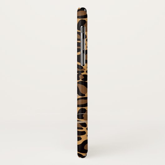 Jaguar Pattern Print Persoonlijke naam Case-Mate iPhone Case (Achterkant/links)