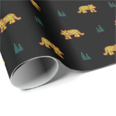 Jaguar pattern wrapping paper cadeaupapier (Rol Hoek)