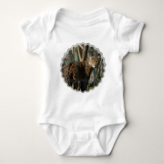Jaguar Photo Baby T-Shirt (Voorkant)