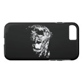 Jaguar Pop Art Horizontale Stoere iPhone 7 Hoesje (Achterkant (Horizontaal))
