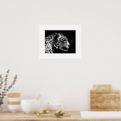 Jaguar Pop Art Poster Print - Jaguar Posters (Keuken)