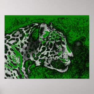Jaguar Pop Art Poster Print - Jaguar Posters