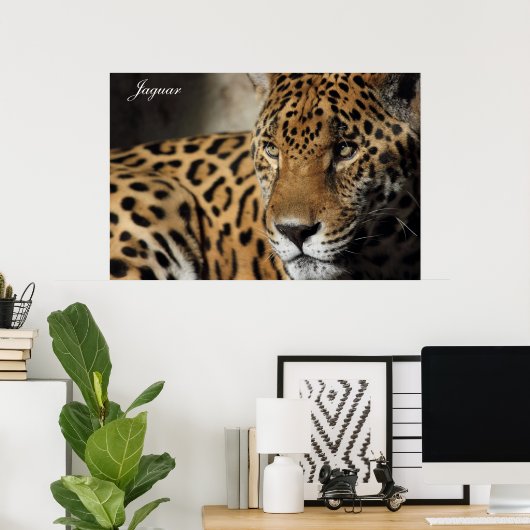 Jaguar Poster (Thuiskantoor)