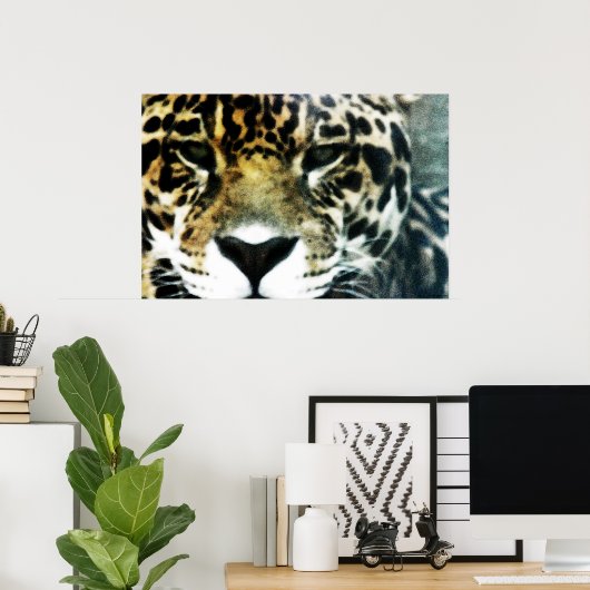 Jaguar Poster (Thuiskantoor)