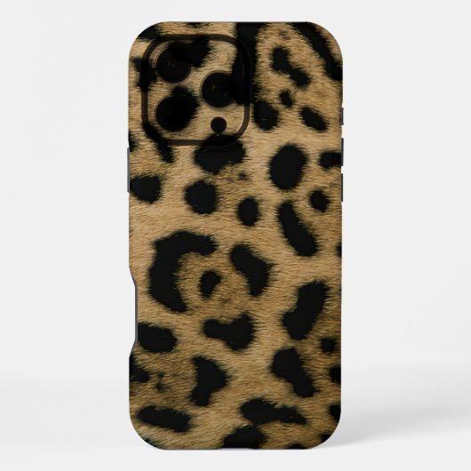 Jaguar Print iPhone Hoesje (Achterkant)
