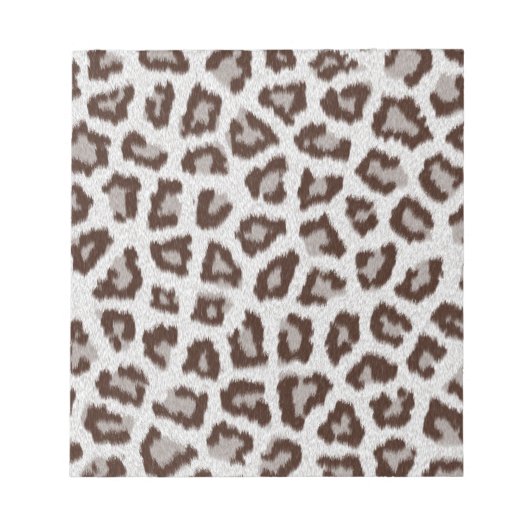 Jaguar Print Notitieblok (Voorkant)