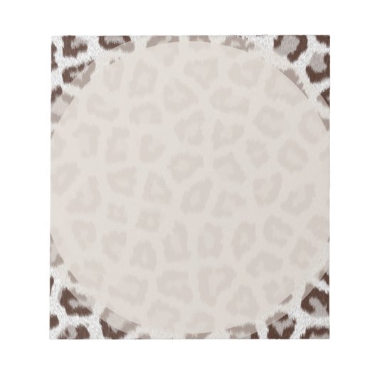 Jaguar Print Notitieblok (Voorkant)